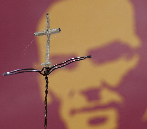 Kirche St. Martin Seligsprechung Carl Lampert Kardinal Amato, Bischof Fischer / Dietmar Mathis