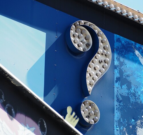 Fragezeichen / unsplash.com/Lidia Zajdzinska